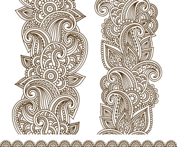 Mehndi Henna Design Vectors Free Vector - Dezin.info