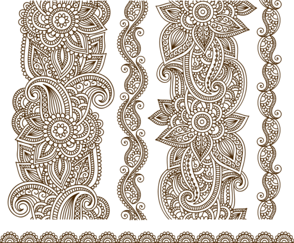 Vector Illustration Of Mehndi CDR File - Dezin.info