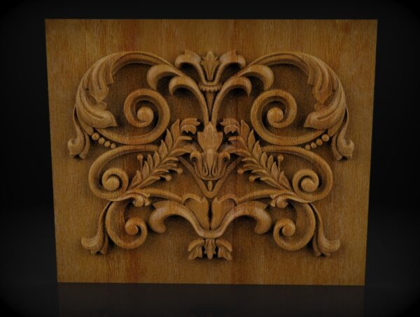 Decorative Overlays, Decorative Wooden Onlays, Relief Woodworking, CNC ...