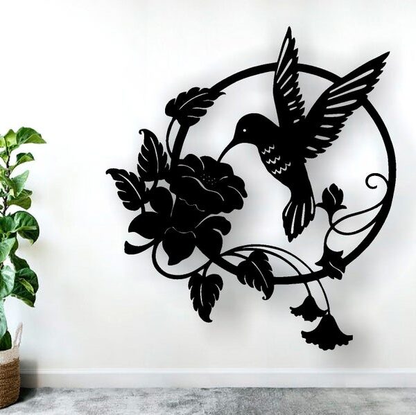 Laser Cut hummingbird rack for adorment Free Vector - Dezin.info