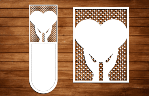 Laser Cut Heart Cut File Free SVG Vector