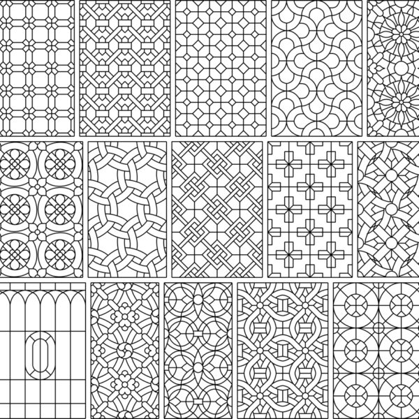 Laser Cut Decor Screen Panel Design Pattern DXF File - Dezin.info