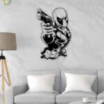 Deadpool Wall Decor Wall Art CDR DXF Free Vector