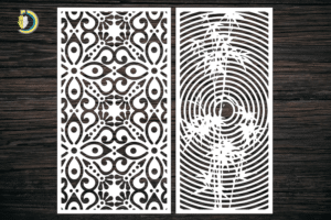 Decorative Screen Panel 07 CDR DXF Laser Cut Free Vector