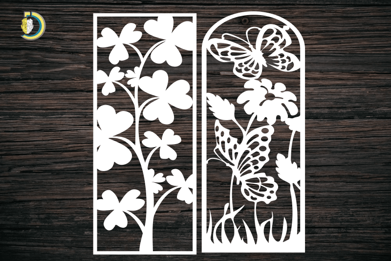 Decorative Screen Panel 09 CDR DXF Laser Cut Free Vector