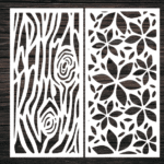 Decorative Screen Panel 12 CDR DXF Laser Cut Free Vector