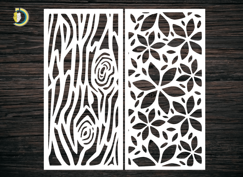 Decorative Screen Panel 12 CDR DXF Laser Cut Free Vector