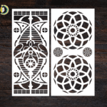 Decorative Screen Panel 19 CDR DXF Laser Cut Free Vector