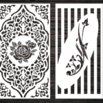 Decorative Screen Panel 20 CDR DXF Laser Cut Free Vector