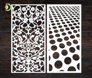 Decorative Screen Panel 21 CDR DXF Laser Cut Free Vector