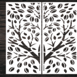 Decorative Screen Panel 26 CDR DXF Laser Cut Free Vector