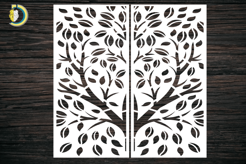 Decorative Screen Panel 26 CDR DXF Laser Cut Free Vector