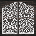 Decorative Screen Panel 29 CDR DXF Laser Cut Free Vector