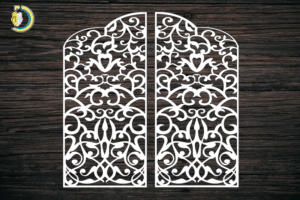 Decorative Screen Panel 29 CDR DXF Laser Cut Free Vector