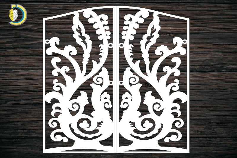 Decorative Screen Panel 32 CDR DXF Laser Cut Free Vector