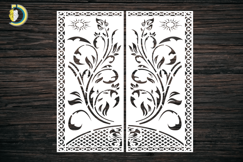 Decorative Screen Panel 36 CDR DXF Laser Cut Free Vector