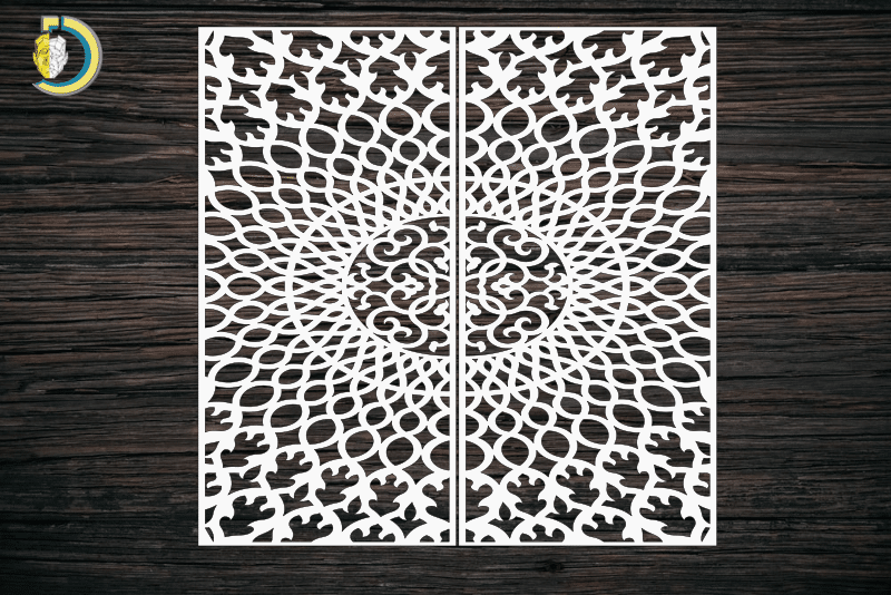 Decorative Screen Panel 37 CDR DXF Laser Cut Free Vector