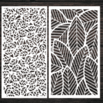 Decorative Screen Panel 44 CDR DXF Laser Cut Free Vector