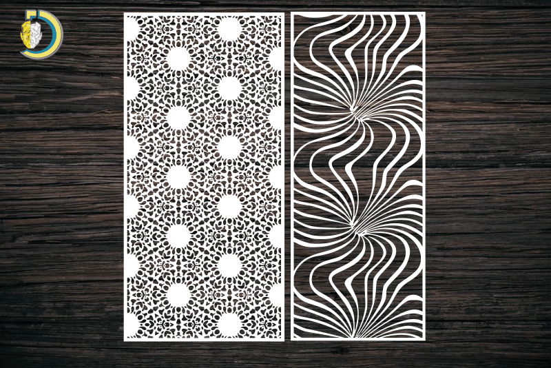 Decorative Screen Panel 45 CDR DXF Laser Cut Free Vector