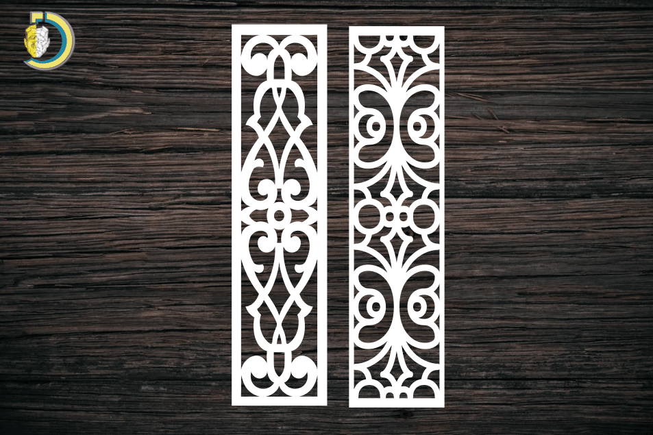 Decorative Screen Panel 49 CDR DXF Laser Cut Free Vector