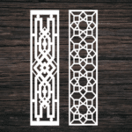 Decorative Screen Panel 50 CDR DXF Laser Cut Free Vector