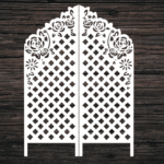 Decorative Screen Panel 51 CDR DXF Laser Cut Free Vector