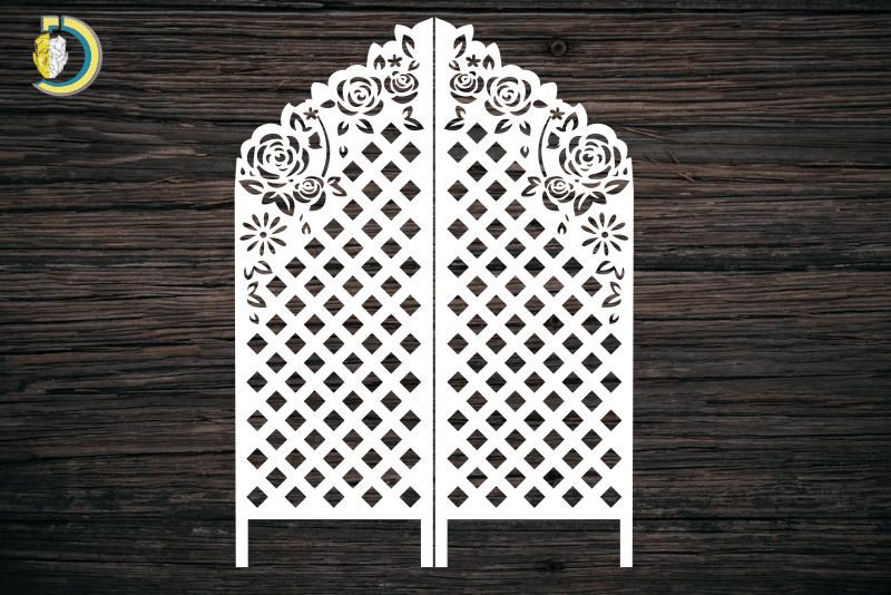Decorative Screen Panel 51 CDR DXF Laser Cut Free Vector