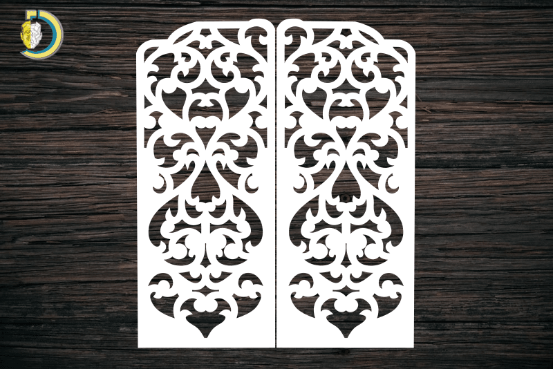 Decorative Screen Panel 52 CDR DXF Laser Cut Free Vector