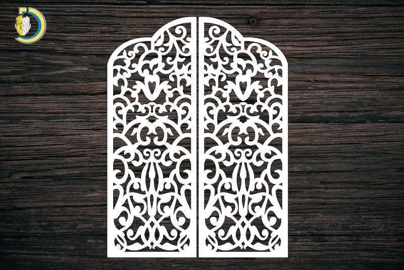 Decorative Screen Panel 53 CDR DXF Laser Cut Free Vector