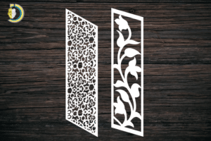 Decorative Screen Panel 58 CDR DXF Laser Cut Free Vector