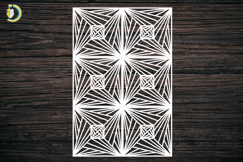 Decorative Screen Panel 65 CDR DXF Laser Cut Free Vector