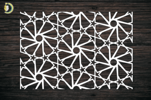 Decorative Screen Panel 68 CDR DXF Laser Cut Free Vector