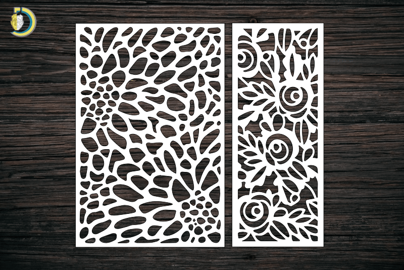 Decorative Screen Panel 69 CDR DXF Laser Cut Free Vector