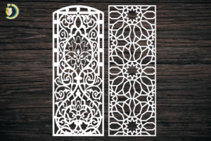 Decorative Screen Panel 71 CDR DXF Laser Cut Free Vector