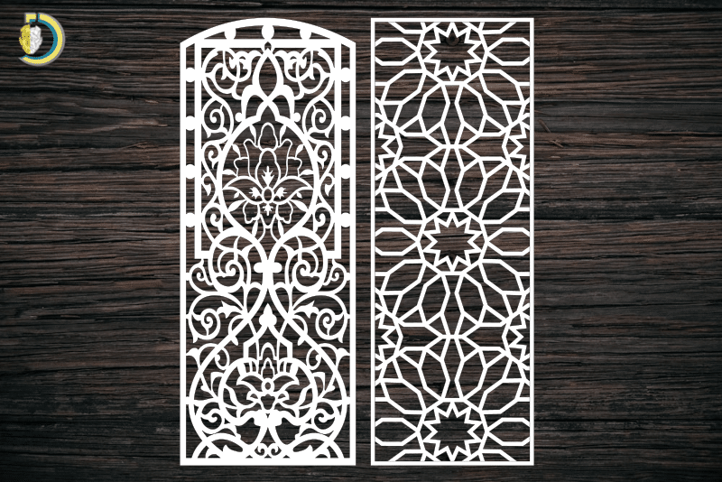 Decorative Screen Panel 71 CDR DXF Laser Cut Free Vector