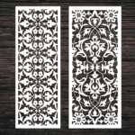 Decorative Screen Panel 73 CDR DXF Laser Cut Free Vector