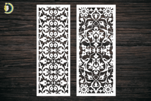 Decorative Screen Panel 73 CDR DXF Laser Cut Free Vector