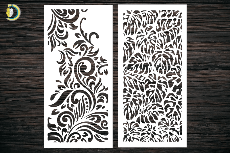 Decorative Screen Panel 75 CDR DXF Laser Cut Free Vector