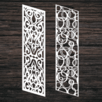 Decorative Screen Panel 80 CDR DXF Laser Cut Free Vector