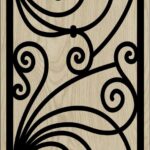 Decorative Slotted Panel 101 Pattern PDF File