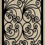 Decorative Slotted Panel 104 Pattern PDF File