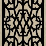 Decorative Slotted Panel 111 Pattern PDF File