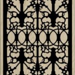 Decorative Slotted Panel 112 Pattern PDF File