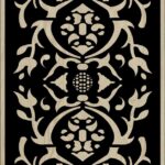 Decorative Slotted Panel 118 Pattern PDF File