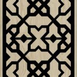 Decorative Slotted Panel 121 Pattern PDF File