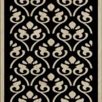 Decorative Slotted Panel 124 Pattern PDF File