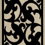 Decorative Slotted Panel 129 Pattern PDF File