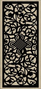 Decorative Slotted Panel 140 Pattern PDF File