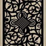 Decorative Slotted Panel 140 Pattern PDF File