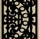 Decorative Slotted Panel 146 Pattern PDF File